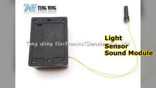 Звуковой модуль датчика освещенности для музыкальной шкатулки для рукоделия Журнал о моде